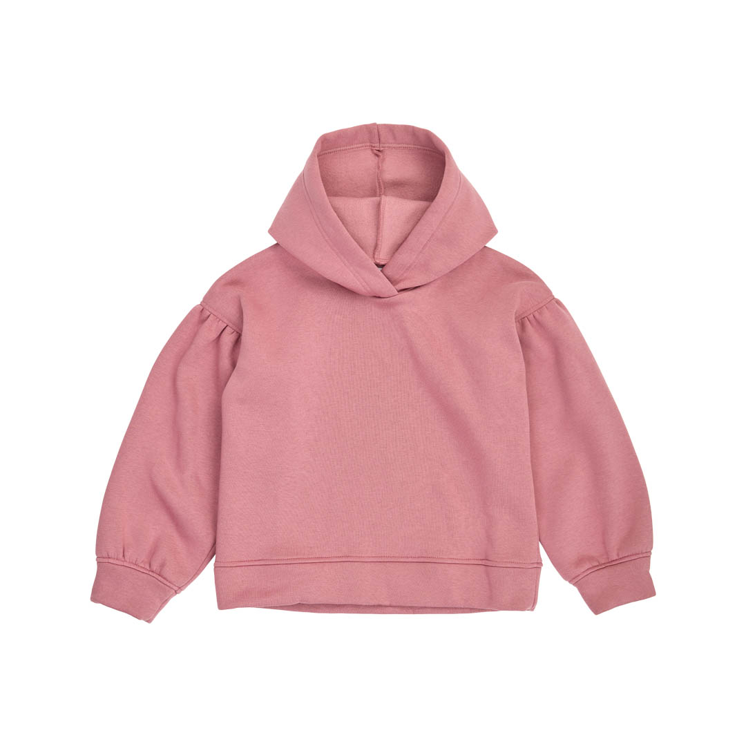Pink hoodie by designer Christina Rohde