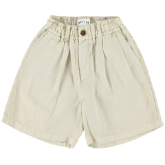 The Wasco Shorts from Morley. Shorts with an elastic waistband and button closure, offering a relaxed and stylish fit.