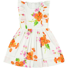 The Waverly Dress from Morley. This is a beautiful floral dress with a fresh and elegant design.