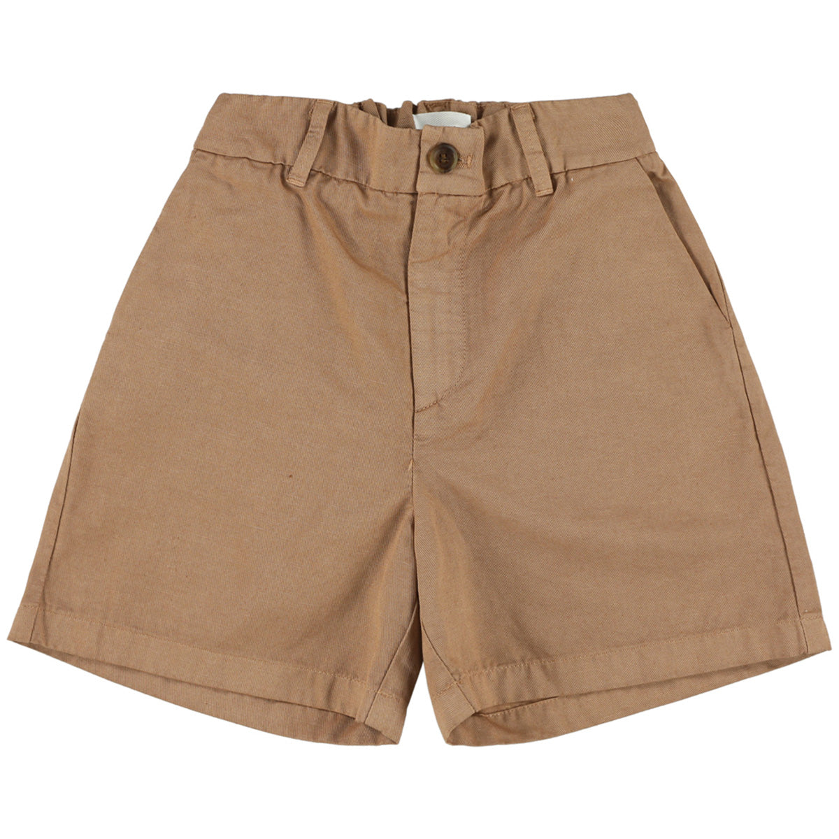 The Wild Shorts from Morley. Shorts with a structured waistband, button closure, and belt loops.