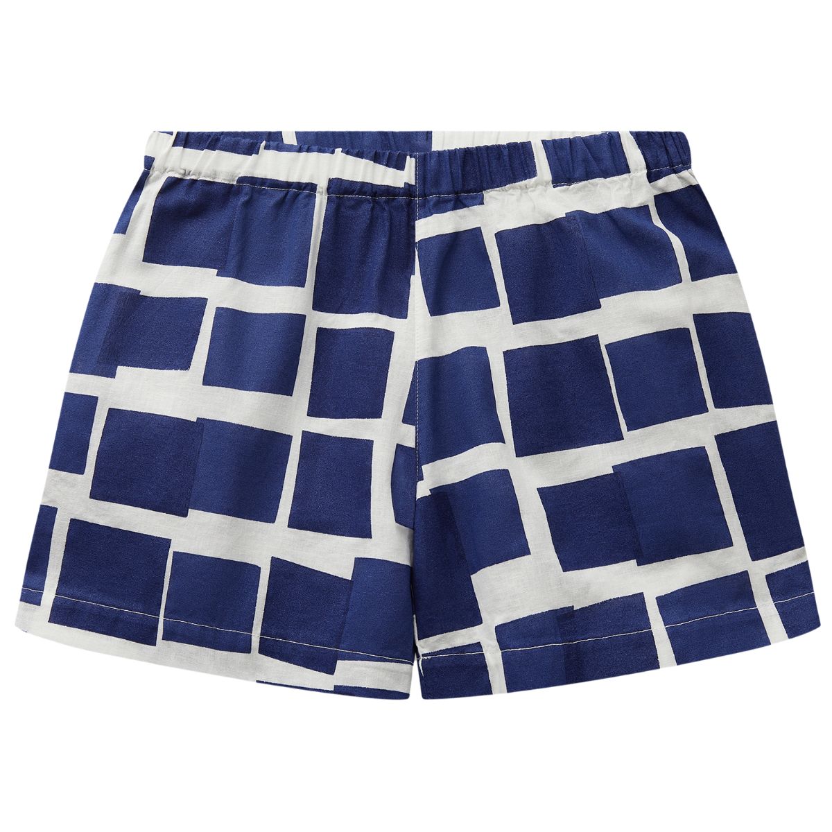 The Camp Short from Wynken. The playful all over Kite block print adds a sense of summery wanderlust.