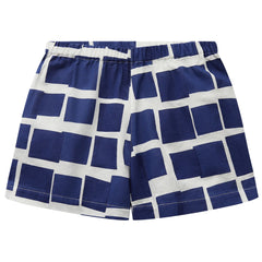 The Camp Short from Wynken. The playful all over Kite block print adds a sense of summery wanderlust.