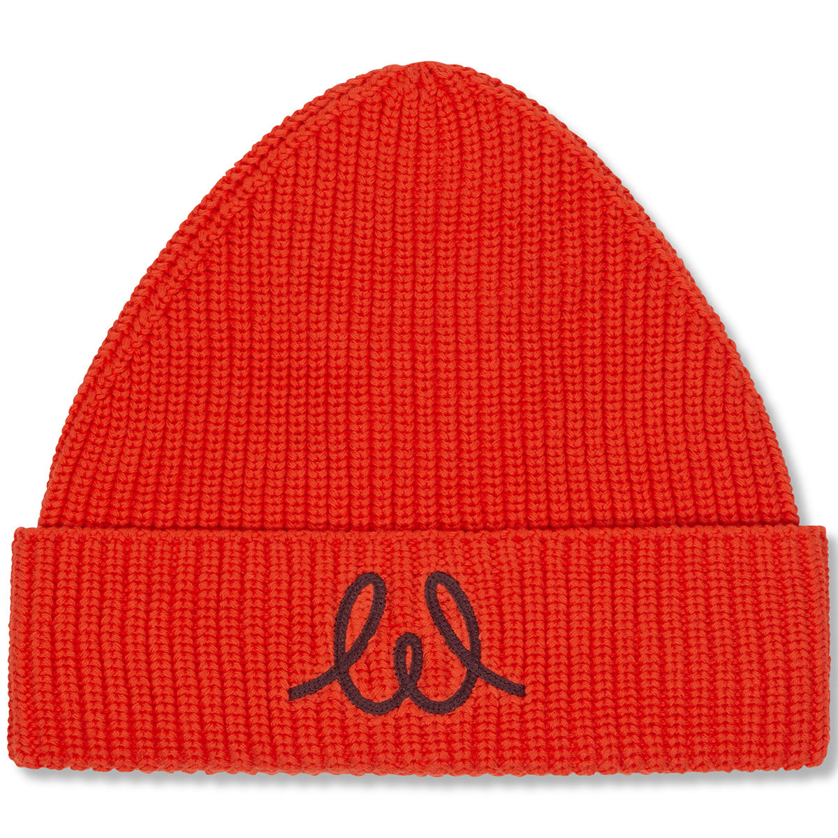 Wynken The Double You Beanie cotton hat with embroidered W and soft, breathable feel