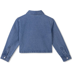 Classic Denim Crop Shirt