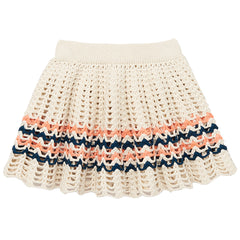 The Wellfleet Skirt from Misha & Puff. An entirely hand-crocheted skirt in a heavier-weight Pima cotton knit.