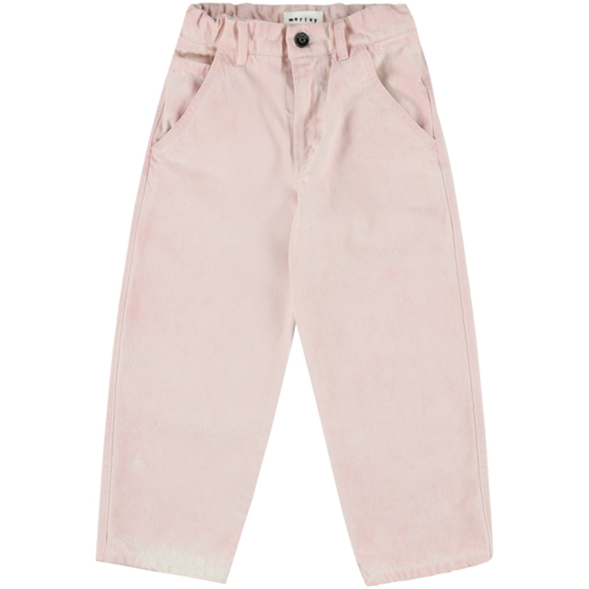 Morley Yadid Pants kids pants with button closure, belt loops, relaxed fit.