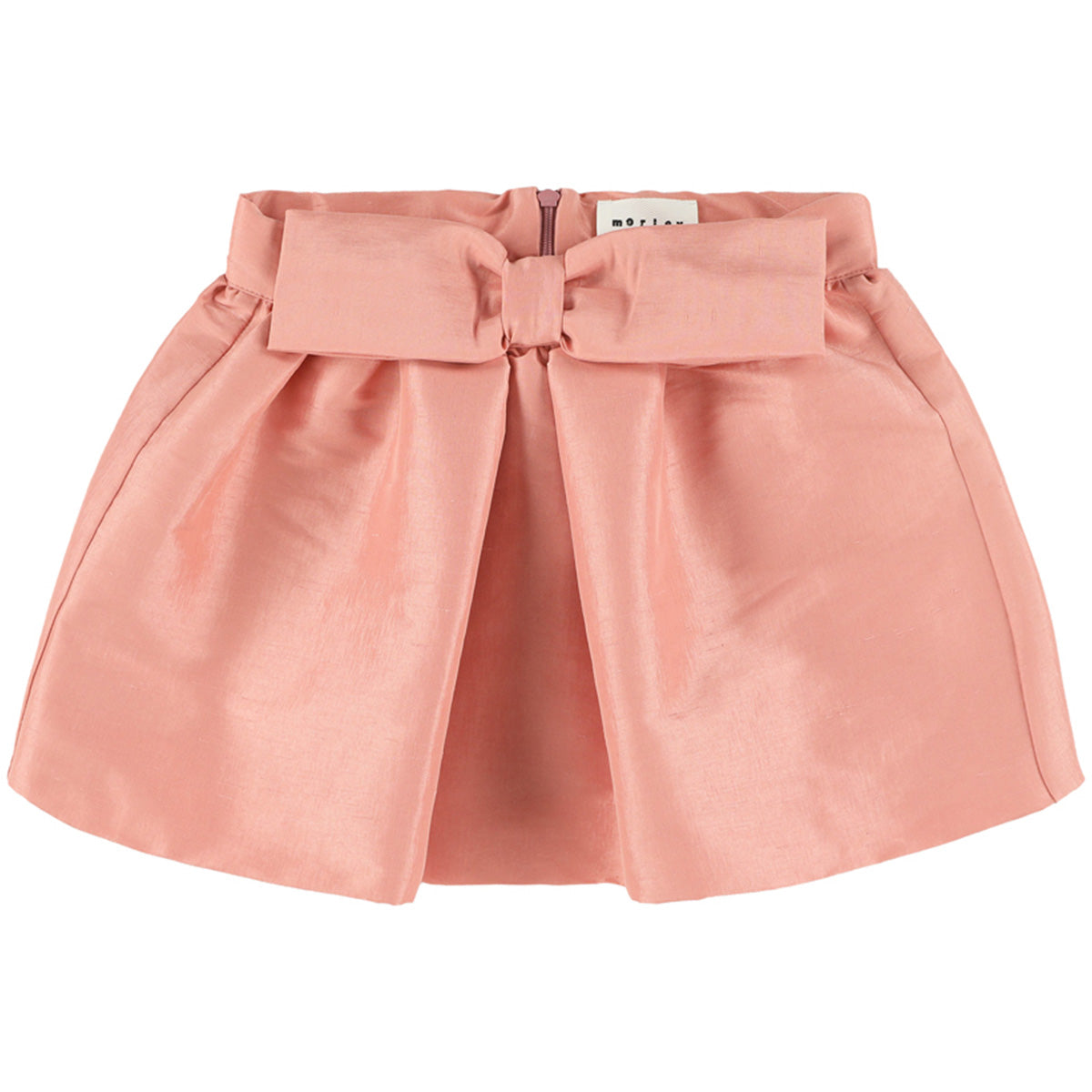 Yami Skirt by Morley. This playful skirt in a beautiful rose shade features a subtle sheen and a wide, gathered silhouette.
