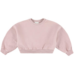 Morley Yara Sweater with cropped fit, balloon sleeves and ribbed trims