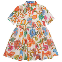 Delphine Dress from Oilily. This summer dress with print Sassy Sits is a real gem with vibrant colors and playful details.