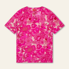 Dotcom Floral Linen Dress