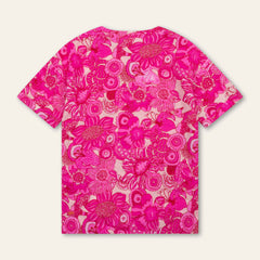 Dotcom Floral Linen Dress