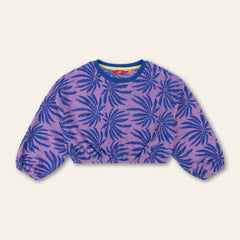 Hithini Girls Terry Crewneck Sweatshirt