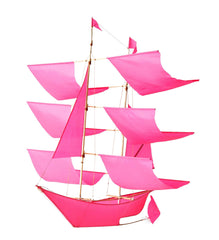 Sailing Ship Kite: Pink
