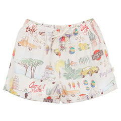 The Baby Shorts Italy from Arsene et Les Pipelettes. Baby shorts exclusive Italy. Lyocell fabric. Sarouel Short shape
