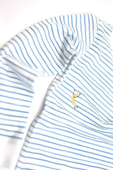 Blue Stripe Organic Pima Cotton Pajama
