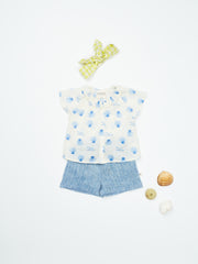 China Linen Baby Shorts