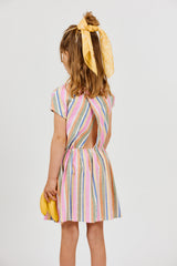 Bayadere Striped Dress