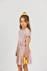 Bayadere Striped Dress