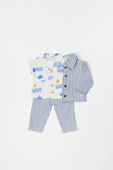 Transat Stripes Baby Jacket