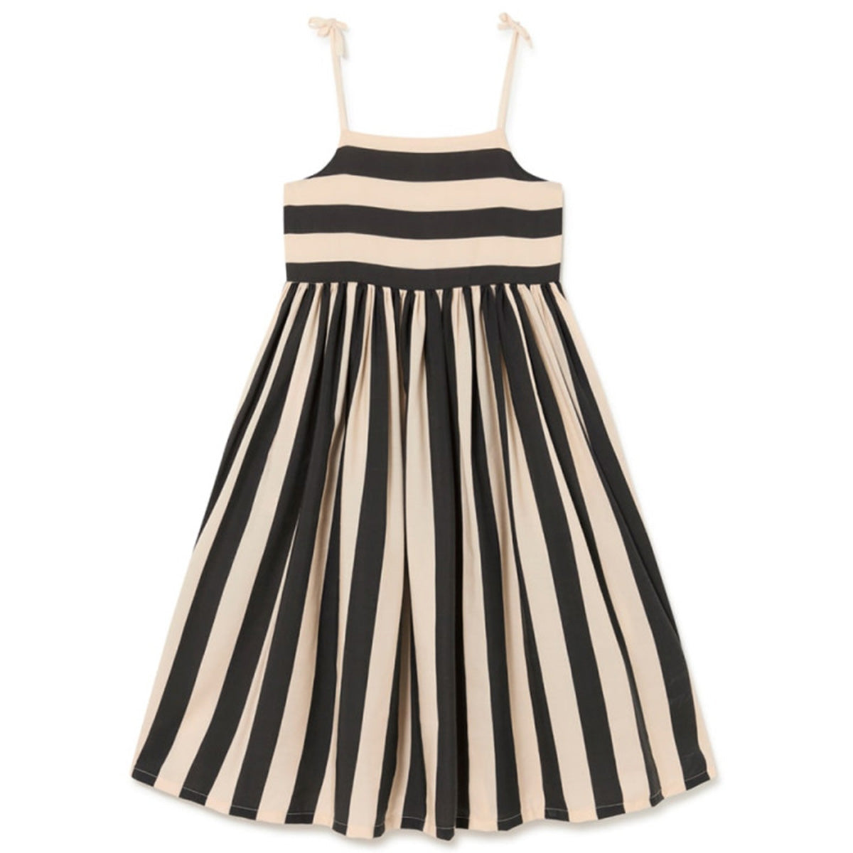 The Iconic Lines Sundress from Little Creative Factory. Strappy top ankle length dress in amorous lyocell fabric