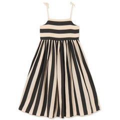 The Iconic Lines Sundress from Little Creative Factory. Strappy top ankle length dress in amorous lyocell fabric