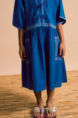 Barcos Embroidered Dress