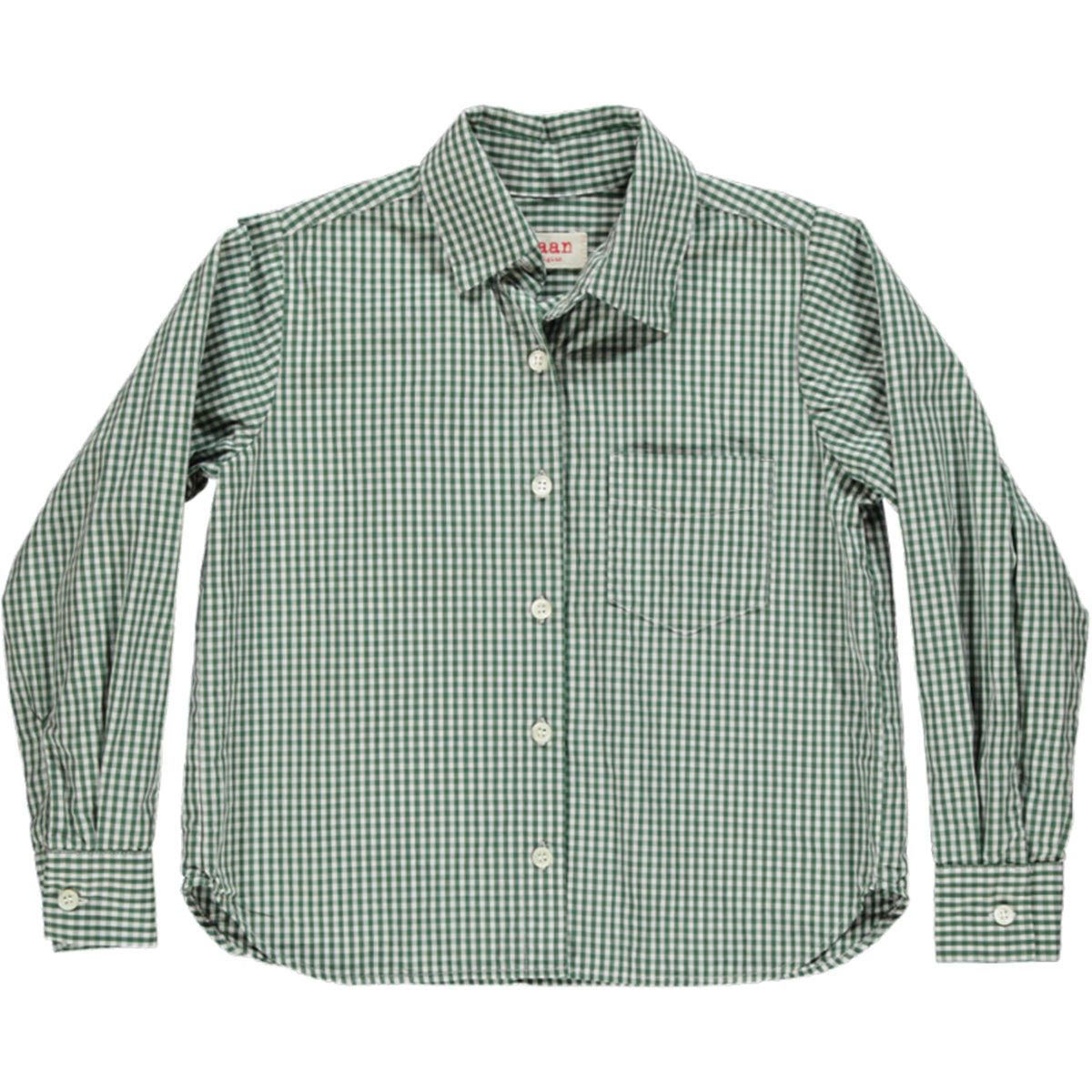 Rex Shirt from Maan. Long sleeves, Chest pocket, Buttoned cuffs, Buttoned collar, Shirt collar, Front button