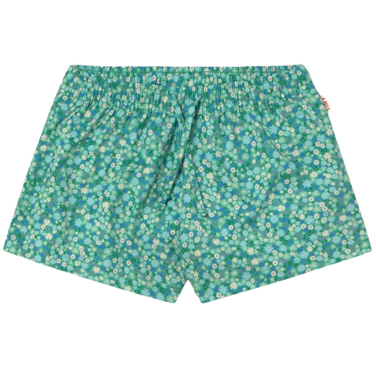 The Garden Trunks from Tiny Cottons. Its relaxed cut, elastic waistband, and mesh lining ensure comfort.
