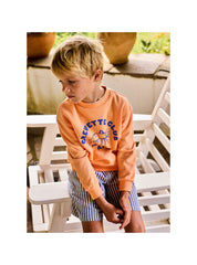 Striped Bermuda Shorts