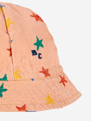 Multicolor Stars All Over Hat