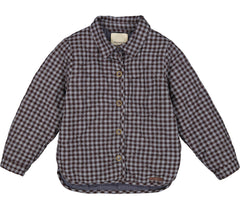 Espresso Check Long Sleeve Top Tommy Quilt