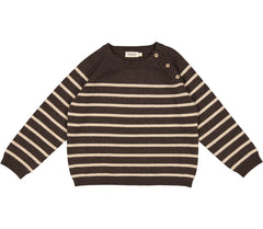 Espresso Stripe Sweater Talan