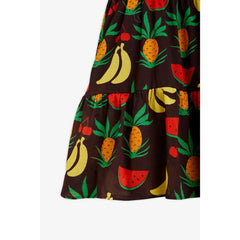 Fruits Short Sleeves Dress
