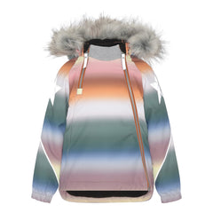 Hopla Fur Misty Rainbow Jacket