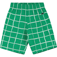 Kelly Green Grid Shorts
