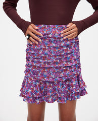 Sija Rose Print Skirt