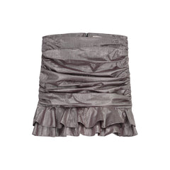 Sija Wrapped Skirt With Ruffle