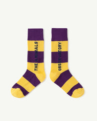 tao_yellow_worm_kids_socks
